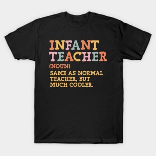 Infant Teacher Definition Teacher Appreciation Women T-Shirt